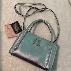 Karl Lagerfeld Metallic Silver Bag